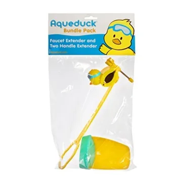 Aqueduck Faucet Handle Extender for Safe Handwashing Fun