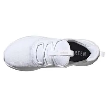 adidas Women's Cloudfoam Pure 2.0 Running Shoes, White/White/Grey, 6