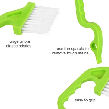 2pcs Groove Gap Cleaning Brushes for Effective Cleaning