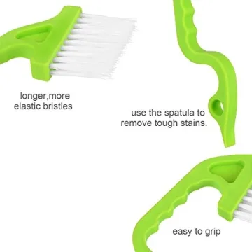 2pcs Groove Gap Cleaning Brushes for Effective Cleaning