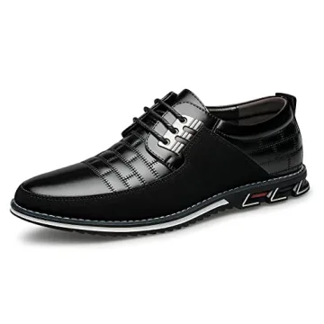 Men's Comfort Dress Sneakers - Stylish Oxford Shoes for Work