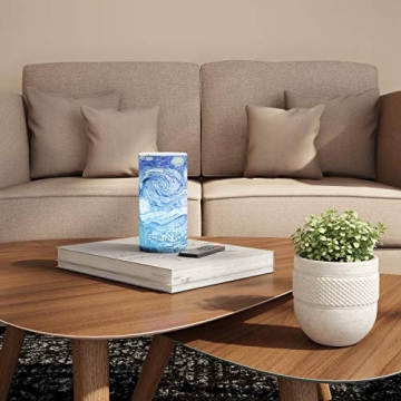Van Gogh Starry Night Flameless LED Candle with Remote