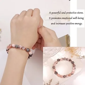Yiyang 50th Birthday Beaded Bracelet for Women