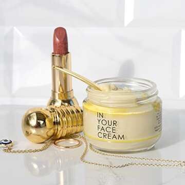In Your Face CREAM | Smoothes Signs of Fine Lines & Wrinkles | Adds Layers of Hydration | Luxurious Age-Defying Face Moisturizer | CoQ10 & Vitamin C