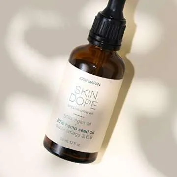 Josie Maran Hemp Seed Oil - Strong, Resilient, Glowing Skin that Bounces Back (50 ml/1.7 fl oz)