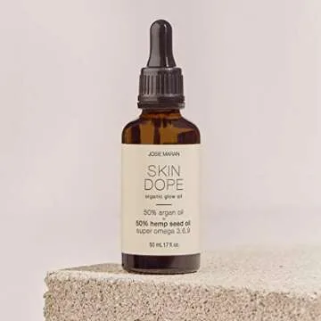 Josie Maran Hemp Seed Oil - Strong, Resilient, Glowing Skin that Bounces Back (50 ml/1.7 fl oz)