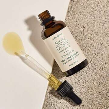 Josie Maran Hemp Seed Oil - Strong, Resilient, Glowing Skin that Bounces Back (50 ml/1.7 fl oz)