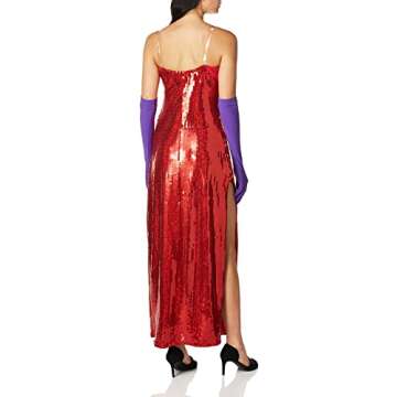 Party King Women's Toon Starlet Sexy Costume Dress Set, Red, Medium