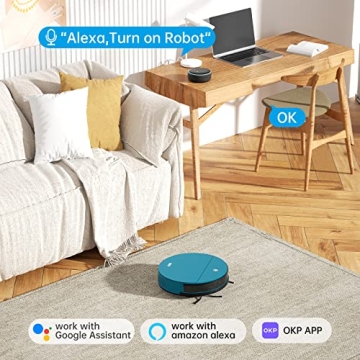 OKP K3P Robot Vacuum Cleaner with Smart Control and Power