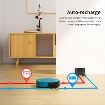 OKP K3P Robot Vacuum Cleaner with Smart Control and Power