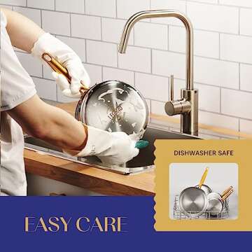 Legend Copper Core Stainless Steel Cookware Set 14pc