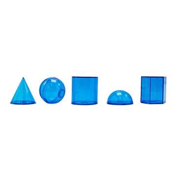 hand2mind Geometric Solids Set for Hands-On Learning