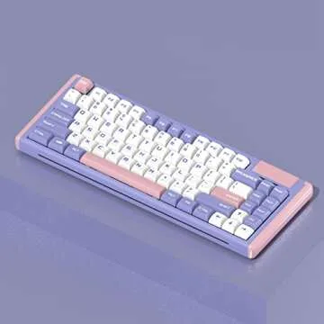 DUSTSILVER Wireless Mechanical Keyboard with RGB Backlighting