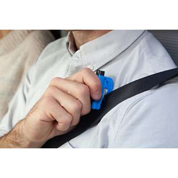 Resqme Emergency Keychain Safety Tool for Drivers