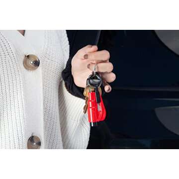 Resqme Emergency Keychain Safety Tool for Drivers