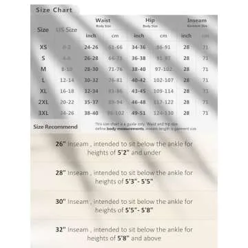 ODODOS Women's Lounge Pants with Pockets Drawstring Lightweight Loose Comfy Casual Pajama Pants-28 Inseam, White, Small