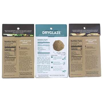 Urban Accents FOODIE ESSENTIALS Seasoning Spices Gift Set (Set of 5) Gourmet Salt Gift Set of Grill Seasonings, Spices, Rubs and Dryglaze for Meats, Veggies and More