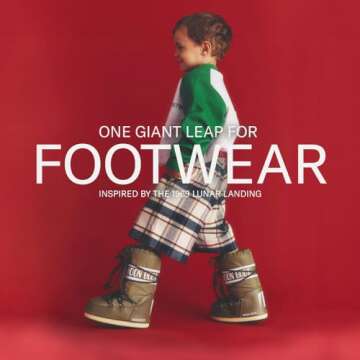 Moon Boot Icon Junior Slip On Snow Boots for Kids, 7-9.5, Bougainvillea