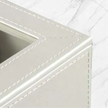 YAPISHI Sunglass Organizer - Elegant Eyewear Storage Box