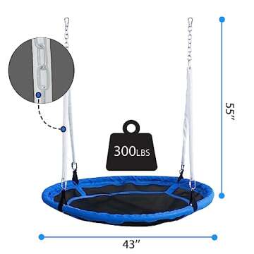 10-Foot Climbing Dome Saucer Accessory for Outdoor Fun
