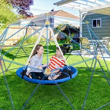 10-Foot Climbing Dome Saucer Accessory for Outdoor Fun