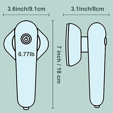 ESUFEIR Mini Iron for Travel & Home Use, 32W Portable Iron