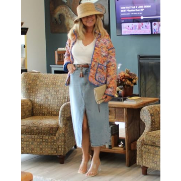 Stylish Omoone Women's Cropped Quilted Jacket for All Occasions