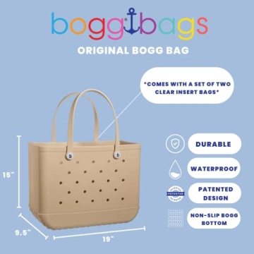 Original Bogg Bag: Lightweight Waterproof Tote for All Occasions