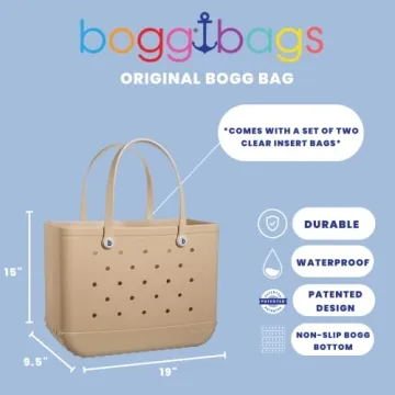 Original Bogg Bag: Lightweight Waterproof Tote for All Occasions