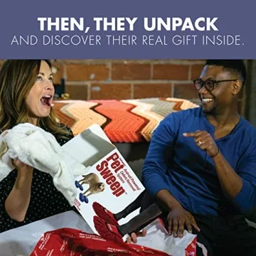 Prank Pack, Pet Sweep Prank Gift Box, Pet Day, Wrap Your Real Present in a Funny Authentic Prank-O Gag Present Box, Novelty Gifting Box for Pranksters