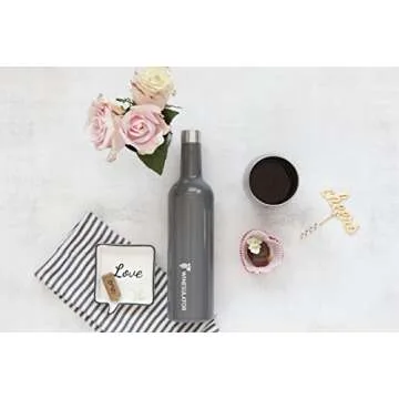 Shop Brumate Glitter Gold Winesulator - Perfect Wine Insulator