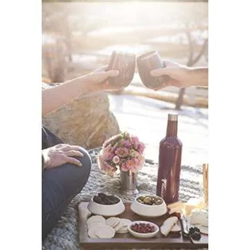 Shop Brumate Glitter Gold Winesulator - Perfect Wine Insulator