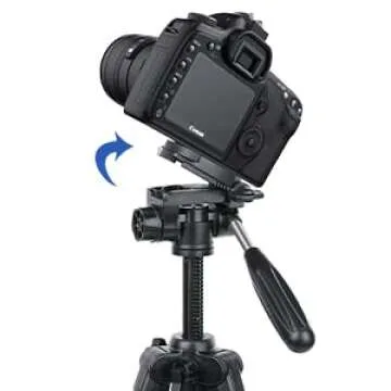 MACTREM 55" Travel Tripod for DSLR & SLR Cameras