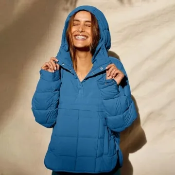 UOFOCO Women's Lightweight Packable Puffer Jacket with Hood