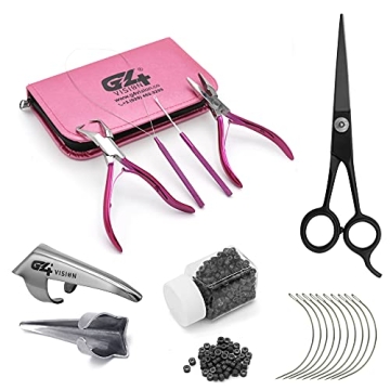 Professional Hair Extension Beading Tools for Easy Styling