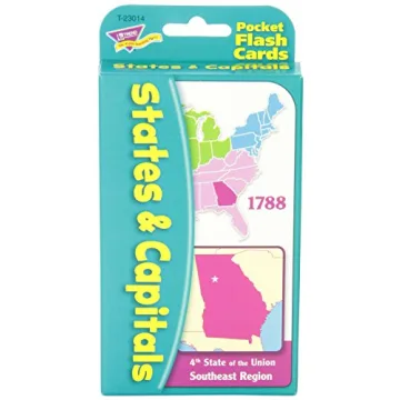 Interactive States & Capitals Flash Cards for Kids