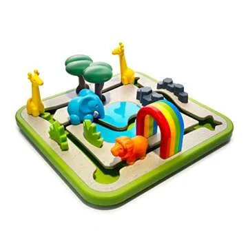 SmartGames Safari Park Jr. Puzzle Game for Kids 3+