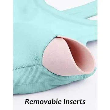 MathCat Workout Tank Tops for Women with Built in Bra, Sleeveless Gym Tops Seamless Racerback Athletic Yoga Shirts