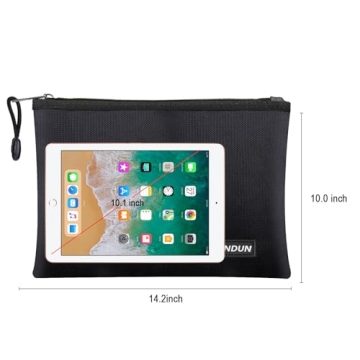 JUNDUN Fireproof Document Bags for Ultimate Protection
