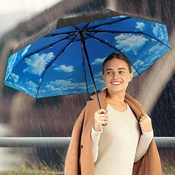 Repel Windproof Travel Umbrella - Compact & Durable