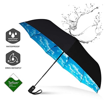 Repel Windproof Travel Umbrella - Compact & Durable