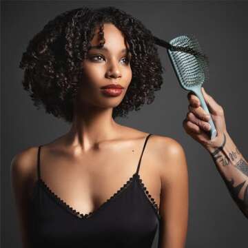 Fromm Professional Curl Studio Paddle Hair Brush for Curly Hair