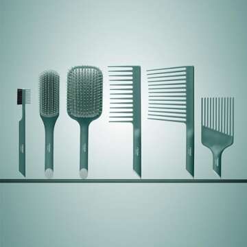 Fromm Professional Curl Studio Paddle Hair Brush for Curly Hair