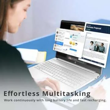 HP 15.6" HD Student Laptop with Intel Core i3