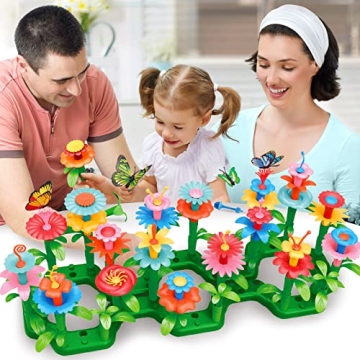 BainGesk Flower Gardening Set for Kids 3-6 | STEM Toy