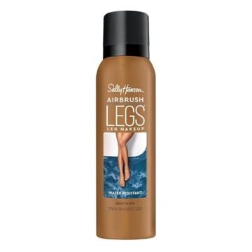Sally Hansen Airbrush Legs® Leg Spray-On Makeup - Deep Glow, Easy Application, Flawless Finish