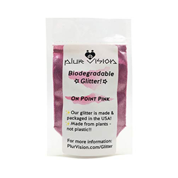 Eco-Friendly On Point Pink Biodegradable Glitter - Safe, Sparkly & Sustainable