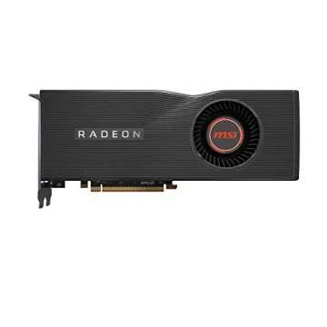 MSI Gaming Radeon RX 5700 XT 256-bit HDMI/DP 8GB GDRR6 HDCP Support DirectX 12 Single Fan VR Ready OC Navi Architecture Graphics Card (Radeon RX 5700 XT 8G)