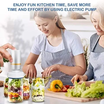 RECAT Mason Jar Vacuum Sealer for FoodSaver Machines
