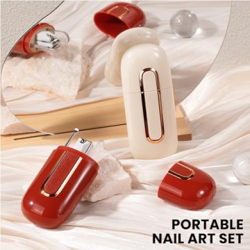 ZERNBER Nail Clippers Set - Portable & Stylish Grooming Kit